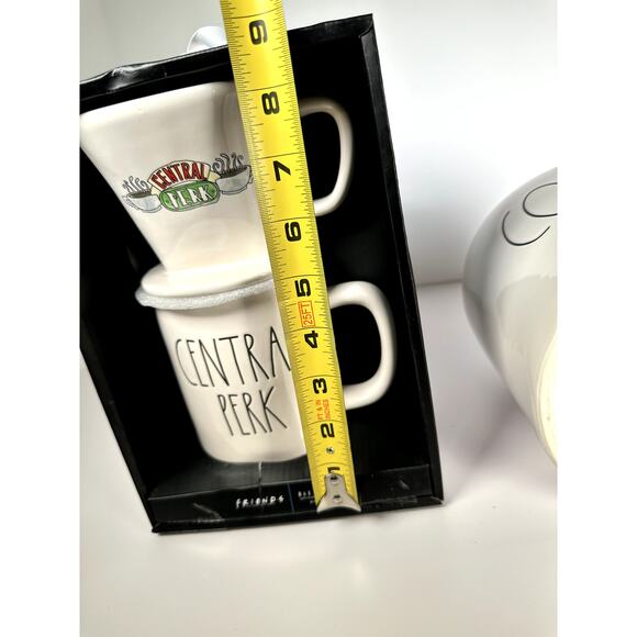 Rae Dunn “Friends” Mug + Pour-Over Gift Set BNIB & Coffee Canister NWOT Bundle - Picture 7 of 7